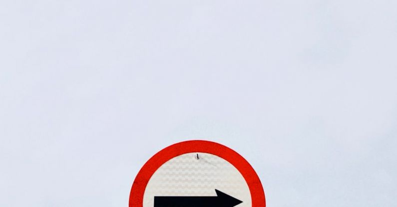 Beta Sign - Traffic Sign by the Sea