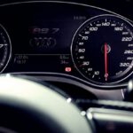 Temperature Gauge - Person Showing Audi Rs 7 Speedometer
