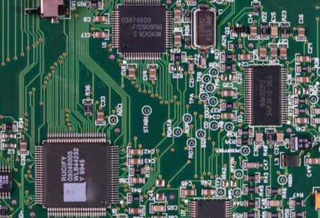 Overclocking CPU - Green Circuit Board