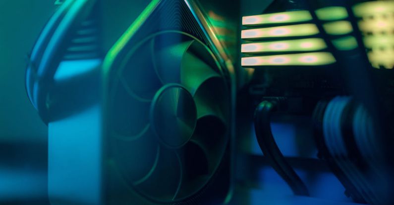 Cooling Fan - Close-Up Shot of a Computer Cooler